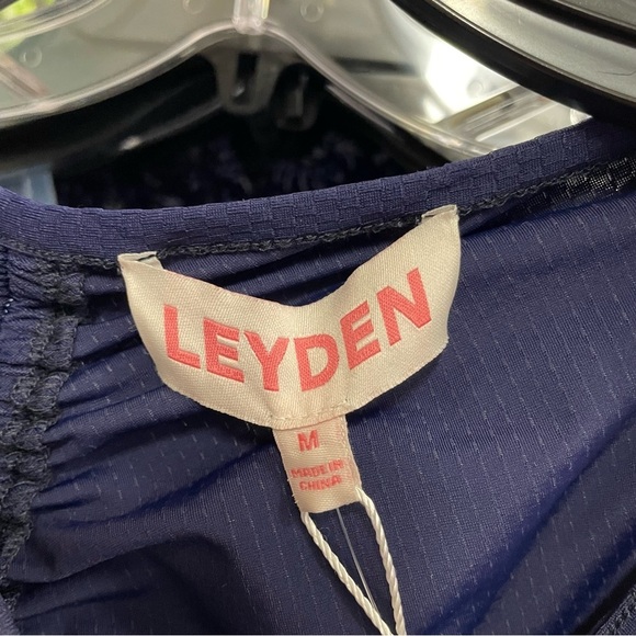 Leyden Ruched Tank Top in Navy NWT - Picture 9 of 11